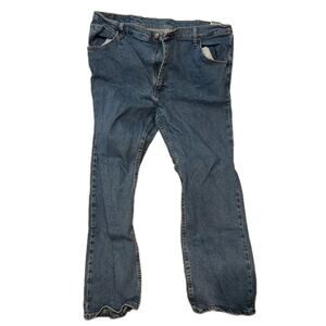 Wrangler Classic Straight Blue Jeans Mens 40x30
